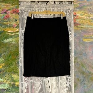 Black Pencil Dress Skirt